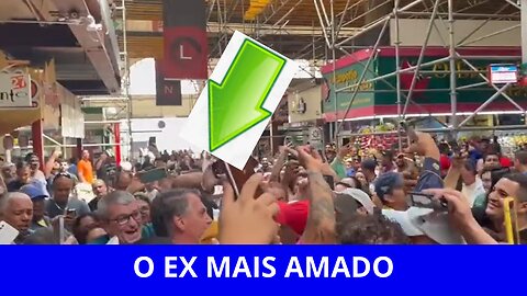 Veja o vídeo: Bolsonaro arrasta multidão em São Paulo!