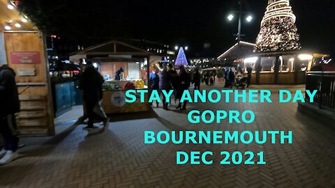 Stay another Day GoPro Bournemouth xmas lights 2021