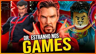 6 GAMES COM A PARTIPAÇÃO DO DOUTOR ESTRANHO.