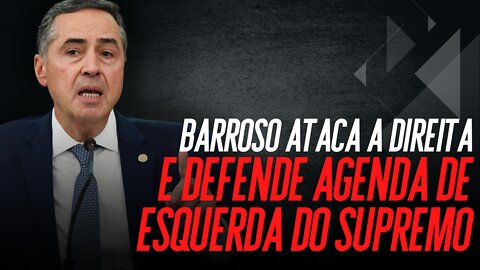 Em Lisboa, Barroso ATACA a direita e defende agenda de esquerda do Supremo