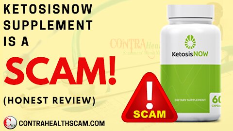 KetosisNOW Supplement Review: It is A SCAM!