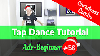 Angels We Have Heard on High - Adv-Beginner Tap Combination #56 by Rod Howell