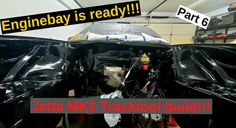 Jetta MK2 DIY Build get the engine bay ready!!!