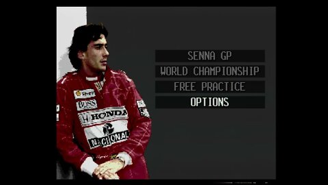 Ayrton Senna's Super Monaco GP II - Mega Drive - 1080p/60 - Framemeister