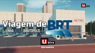 Cities: Skylines - Viagem de BRT - Linha Azul - Birutópolis