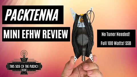 PackTenna: Mini Portable End Fed Half Wave Wire Antenna (49:1)