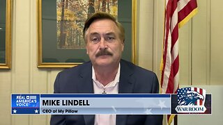 Mike Lindell Travels To Mar-a-Lago To Support President Trump And Confront Fake News Media