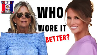 Jill Biden HUMILIATED After Embarrassing Photo Leak - Melania Is Classy at Fundraiser