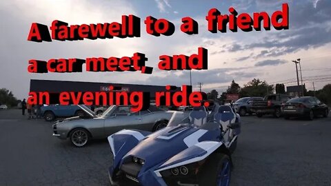 Riding my motorcycle in Lancaster County PA, memorializing a pet, new gloves, and a car meet.