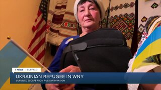 Ukrainian refugee in WNY survived escape from Russian invasion