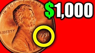 1991 Pennies That are Worth More Than One Cent!
