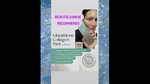 Sleeping Mask 💁🏻‍♀️First Impression on Glutathione Collagen Peel-Off Mask (Read Desc) Link Below