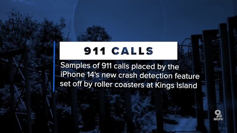 iPhone 14 roller coaster: Phone calls 911 while users ride at Kings Island