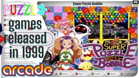 1999 released games - Puzzle Games on Arcade