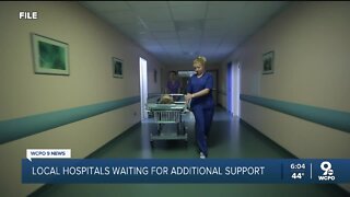 Cincinnati hospitals waiting for more support
