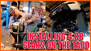 How to install 4.88 or 5.29 Gears on a 2022 Toyota Tacoma eps14 Much Better Driving Performance.