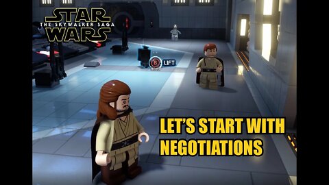 Star Wars The Skywalker Saga EP1 - Gameplay - Let's start with negotiations