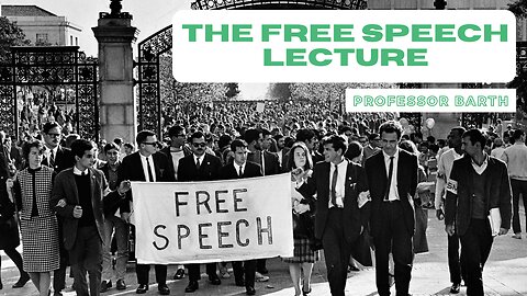 The Free Speech Lecture