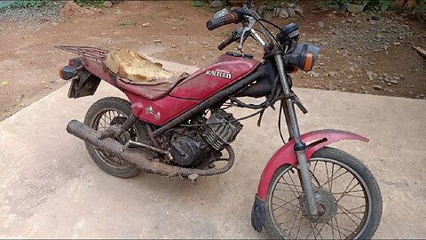 Honda Raccoon Full Restoration | Honda 50cc 2 Stroke bike Restoration