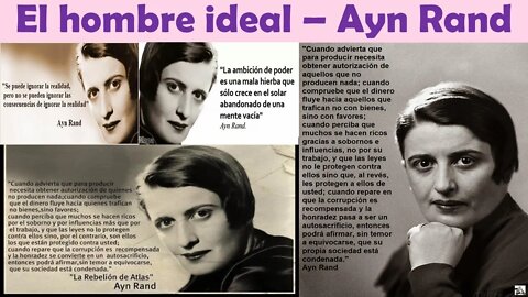 Ayn Rand, El hombre Ideal ✋( ͡👁️ ͜ʖ ͡👁️)