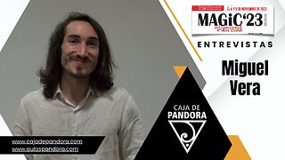 Entrevista Presentación en la Feria Magic con Miguel Vera - Quiropráctica