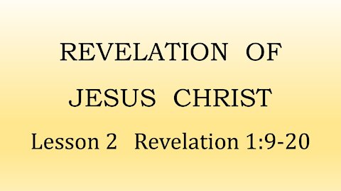 Revelation 1 9-20