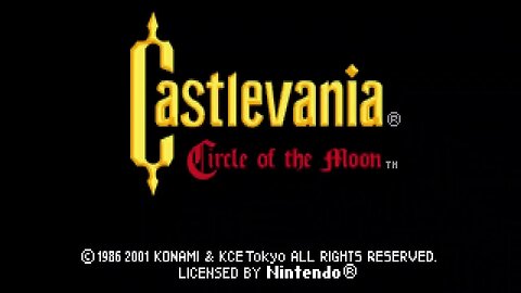 Castlevania: Circle Of The Moon (Short Gameplay)