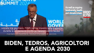 BIDEN, TEDROS, AGRICOLTORI E AGENDA 2030