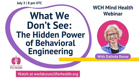 What We Don’t See: The Hidden Power of Behavioral Engineering | Mind Health Webinar