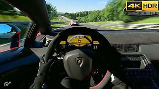 GRAN TURISMO 7 (PS5) - LAMBORGHINI AVENTADOR SV on Nürburgring Nordschleife | 4K 60FPS HDR Gameplay