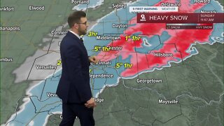 Breaking down what happened with the snow this morning
