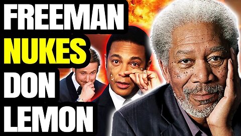 Morgan Freeman Walks On Set At CNN And ENDS Don Lemon's CAREER | 'You Are A Racist'