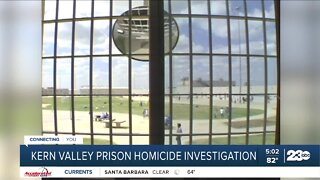 Kern Valley Prison investigating inmate's death as homicide