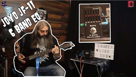 Joyo JF-11 6 Band Equalizer Demo and Review