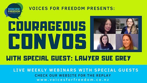 Courageous Convos- Sue Grey Chats With VFF
