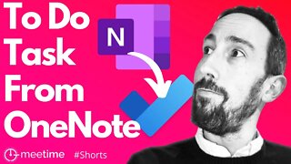 Using Microsoft To Do And OneNote Together #Short