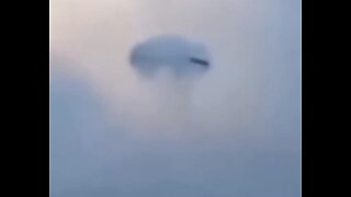 UFO Emerges from Larger UFO