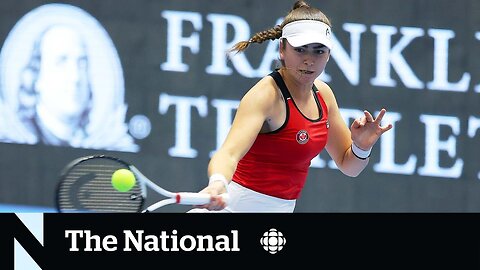 The teen tennis phenom who helped Canada win the Billie Jean King Cup