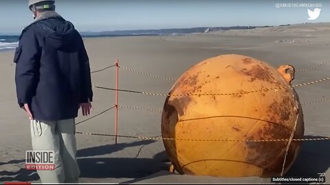 Mysterious Sphere Washes Up on Beach in Japan