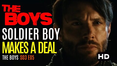 The Boys | Soldier Boy And Butcher Strike A Deal | S03 E05