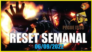 DESTINY 2 │ RESET SEMANAL COM A BANDEIRA DE FERRO E ARMAS DETALHADAS 06/09/2022