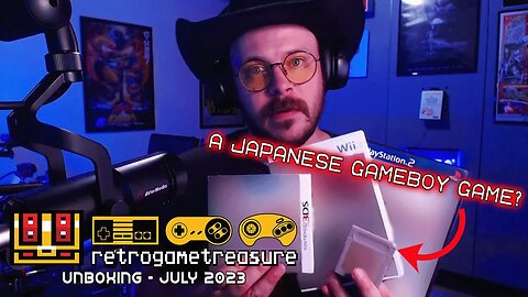 Retro Game Treasure Unboxing | July 2023 Box