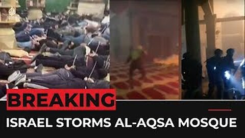 Israeli forces attack Palestinian worshipers at Al-Aqsa Mosque during Ramadan prayers