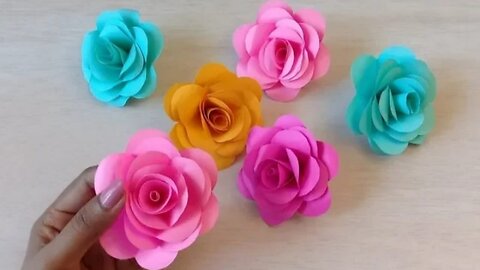 How to make beautiful Origami Paper Flower//Origami flower //Easy Origami Paper Flower /Paper Craft