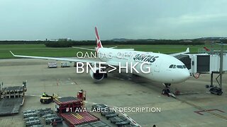 Qantas NEW A330 experience: QF97 Brisbane to Hong Kong (Economy class, bulkhead)