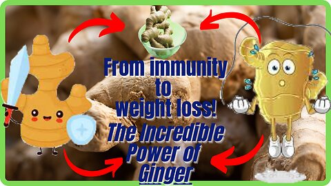 Ginger - From strengthening immunity to weight loss. Discover its incredible properties.