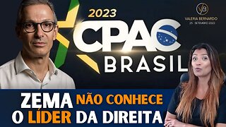 Romeu Zema ( da direita de Dória) Pede Liderança da Direita no CPAC