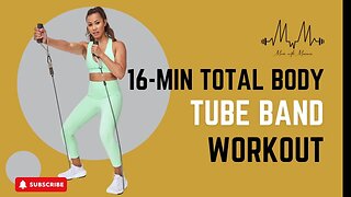 16-Min Tube Band Workout l Full Body Workout at Home l Move with Maricris