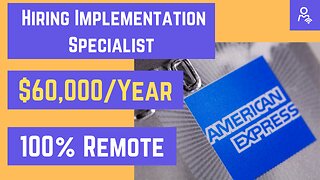 Remote Jobs with American Express, $60,000-$110,000 Per Year