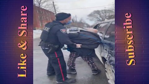 80 Year Old Elderly man gets arrested for not complying to show his IDs in Canada